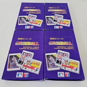 OPC O-Pee-Chee Premier Baseball 1991 4 Boxes/36 Packs Per Box Brand New